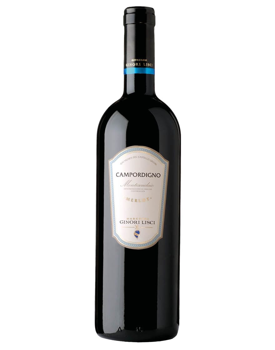 Montescudaio Merlot DOC Campordigno 2020 Marchesi Ginori Lisci 0,75 ℓ