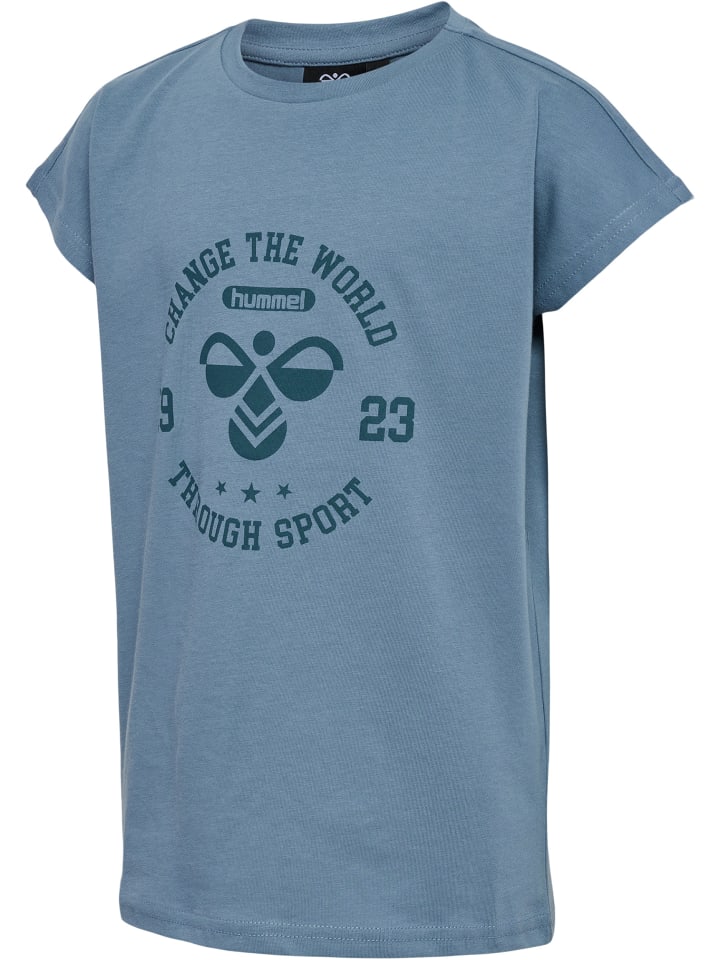 Hummel Hummel T-Shirt Hmlmalin Mädchen in BLUE MIRAGE günstig kaufen