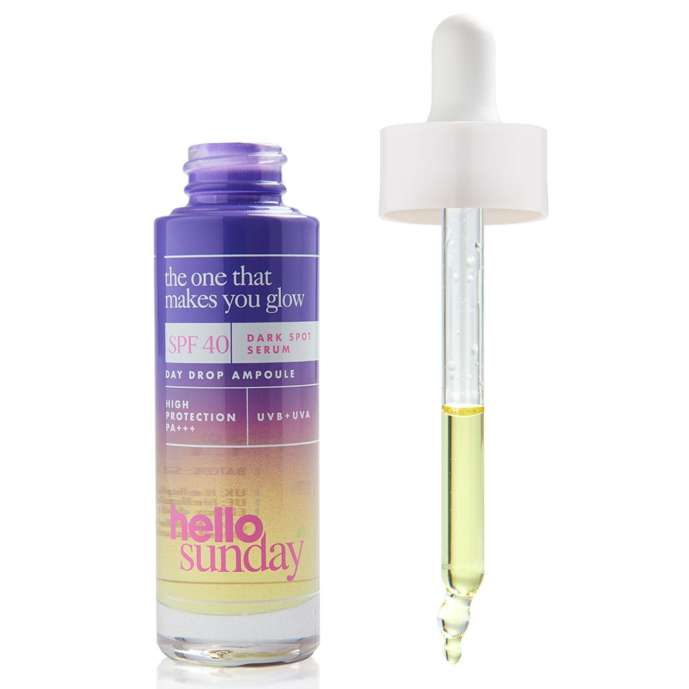Hello Sunday the one that makes you glow Dark Spot Oil Serum SPF 40 - 30 ml