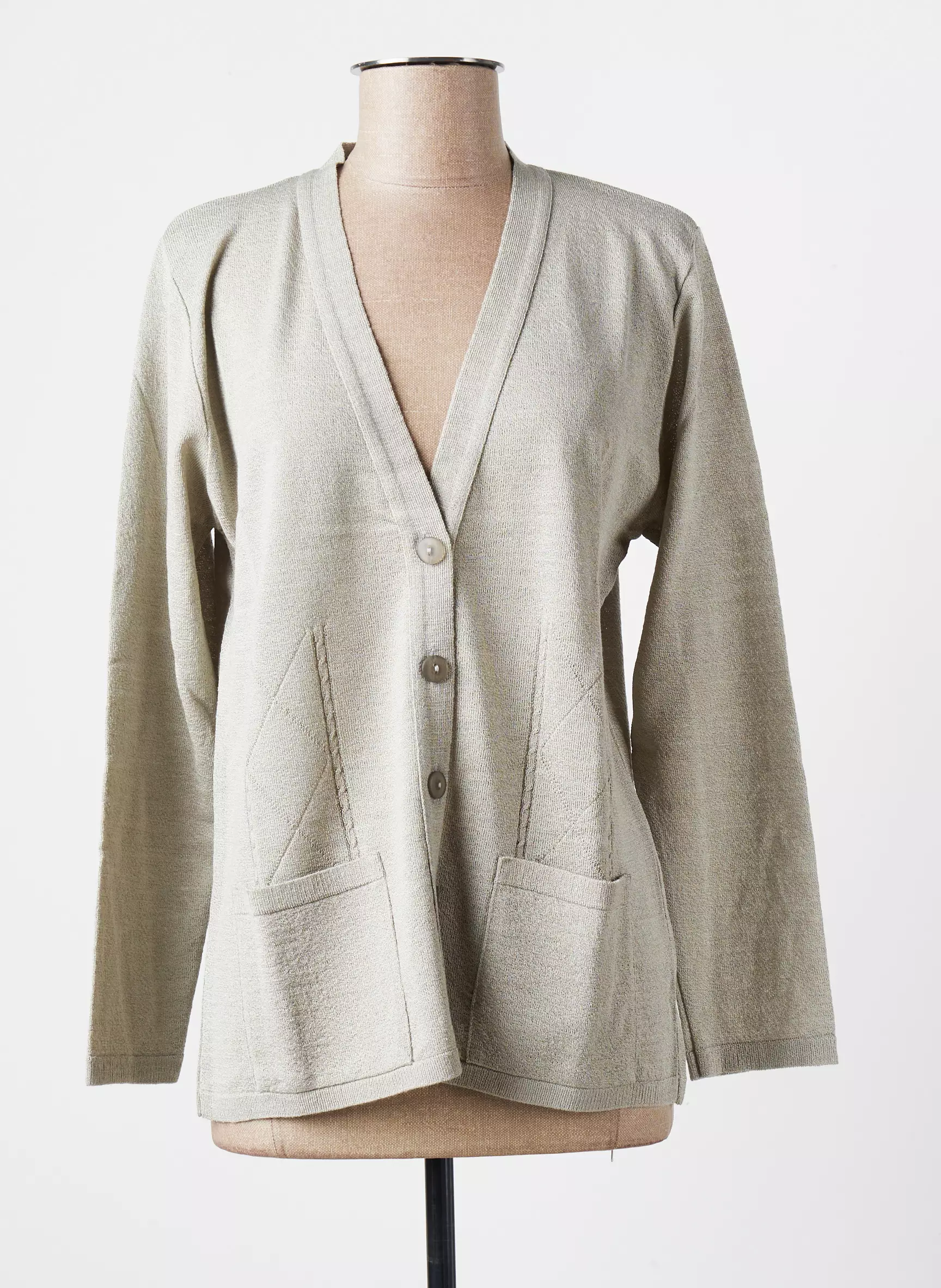 Las Cabrillas Cardigans Femme couleur vert