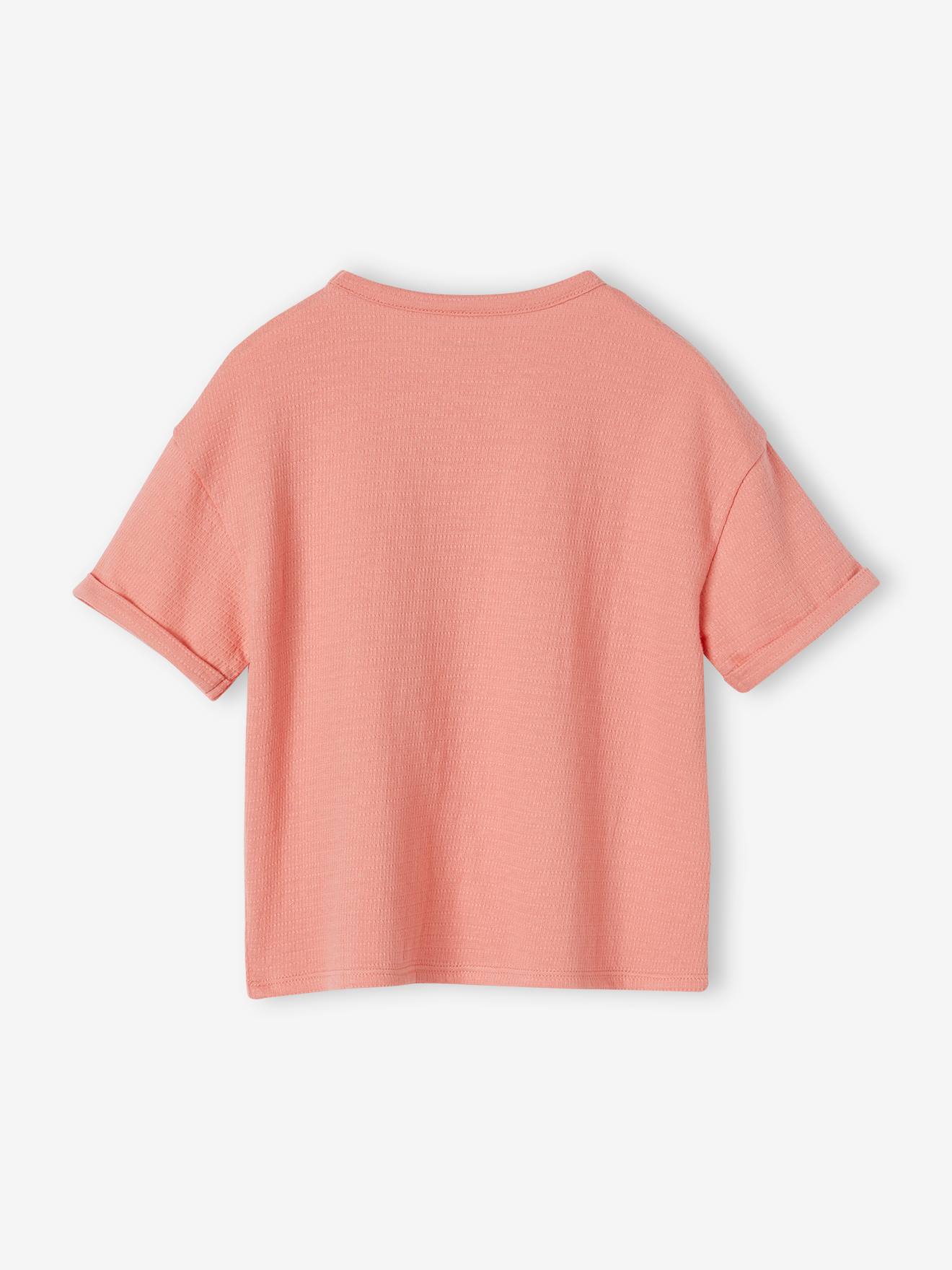 Vertbaudet Mädchen T-Shirt Oeko-Tex - pastellgelb
