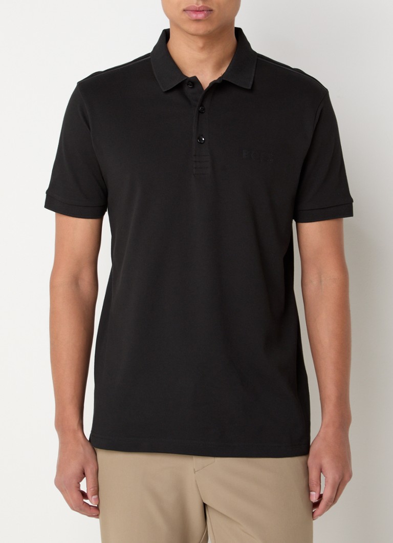 HUGO BOSS pamučna pike polo majica regularnog kroja s logom