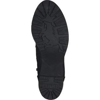 Mustang Schnürstiefelette in schwarz