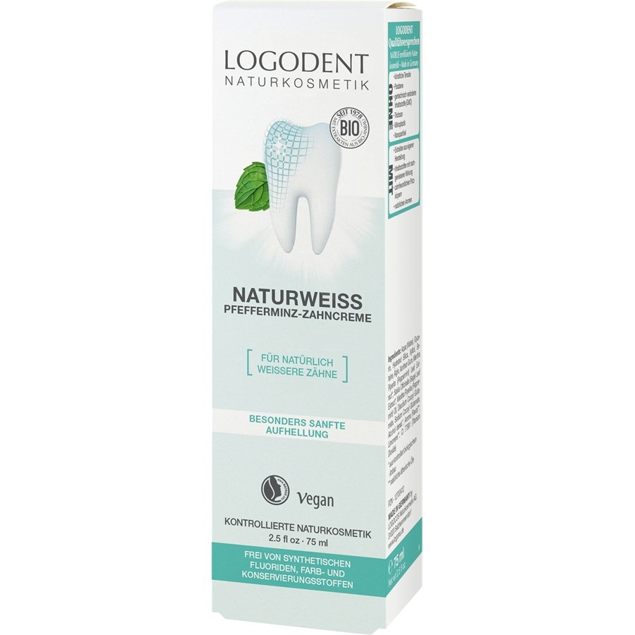 Naturweiss Pfefferminz-Zahncreme