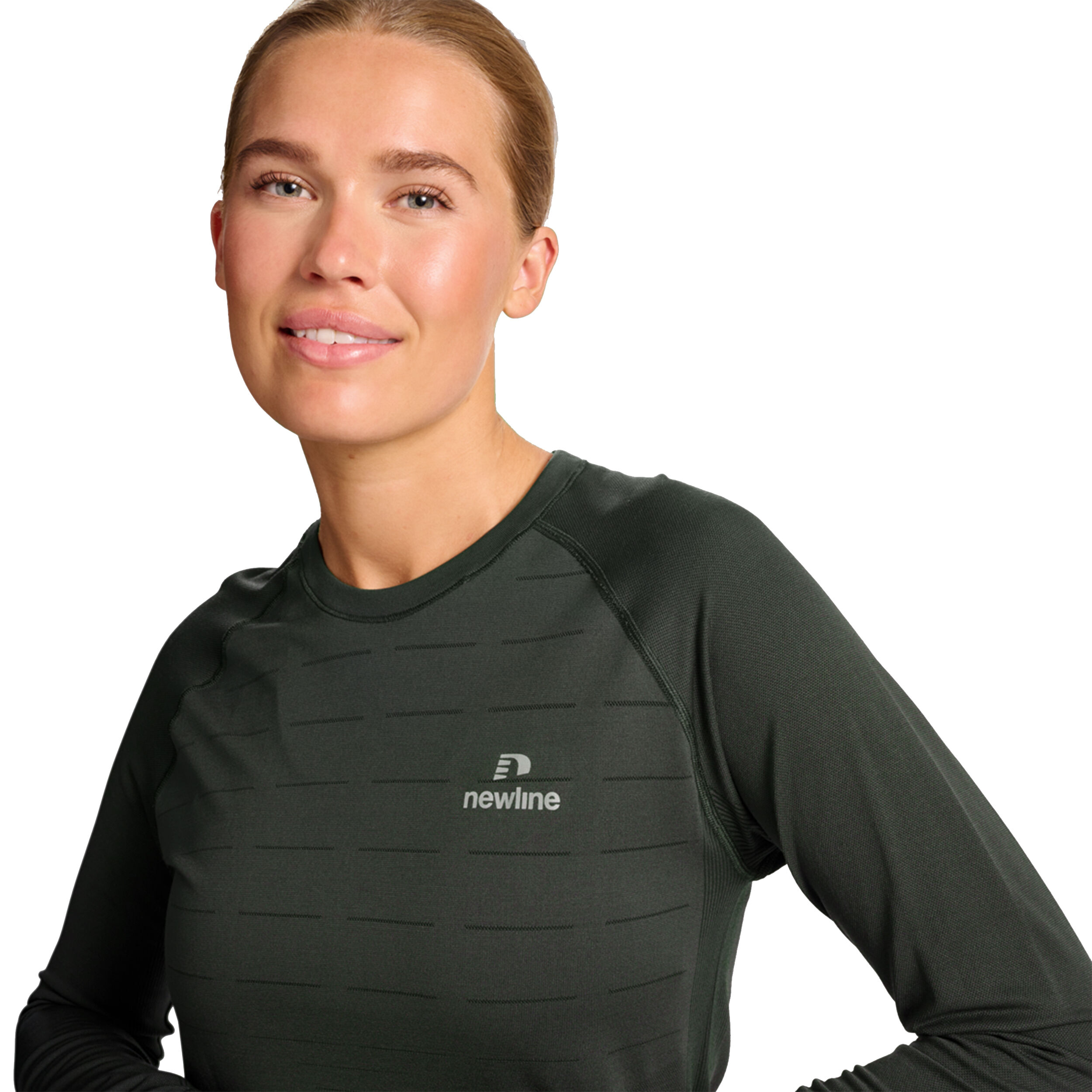Pace Seamless Lauftop Damen - Beige