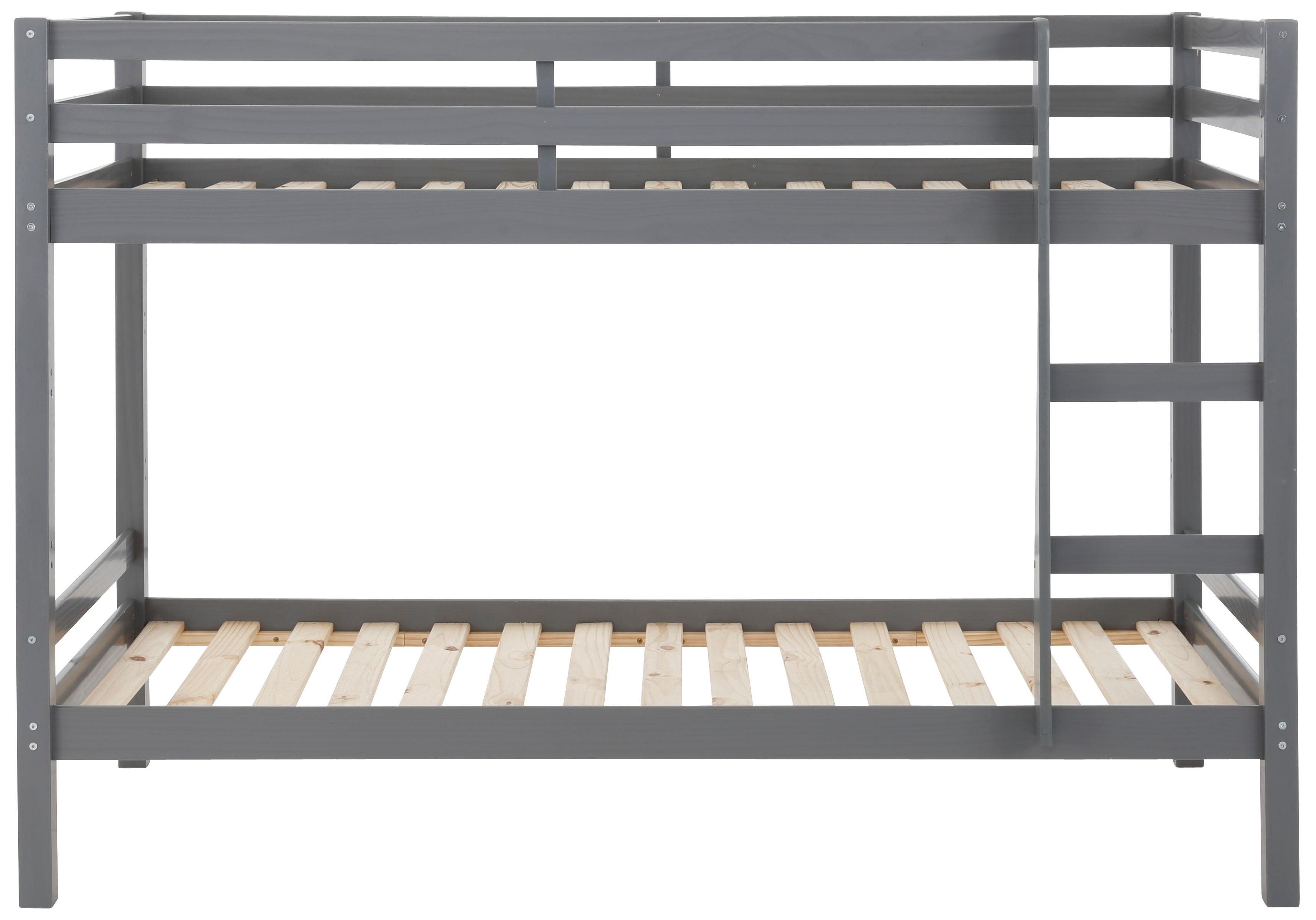 Lüttenhütt Etagenbett Alpi, Deal für begrenzte Zeit!, aus schönem massivem Kiefernholz, Stockbett, Liegeflächenlänge 200 cm