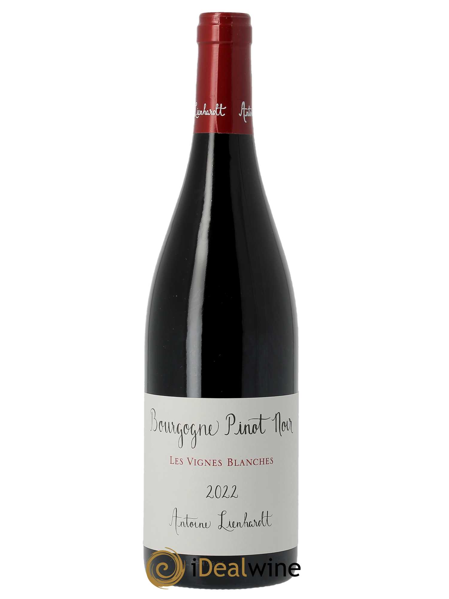 Bourgogne Pinot noir Vignes Blanches Antoine Lienhardt  2022 - Lot de 1 Bouteille