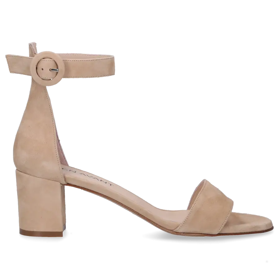 EN AVANT - Sandalen GR4 Veloursleder - beige