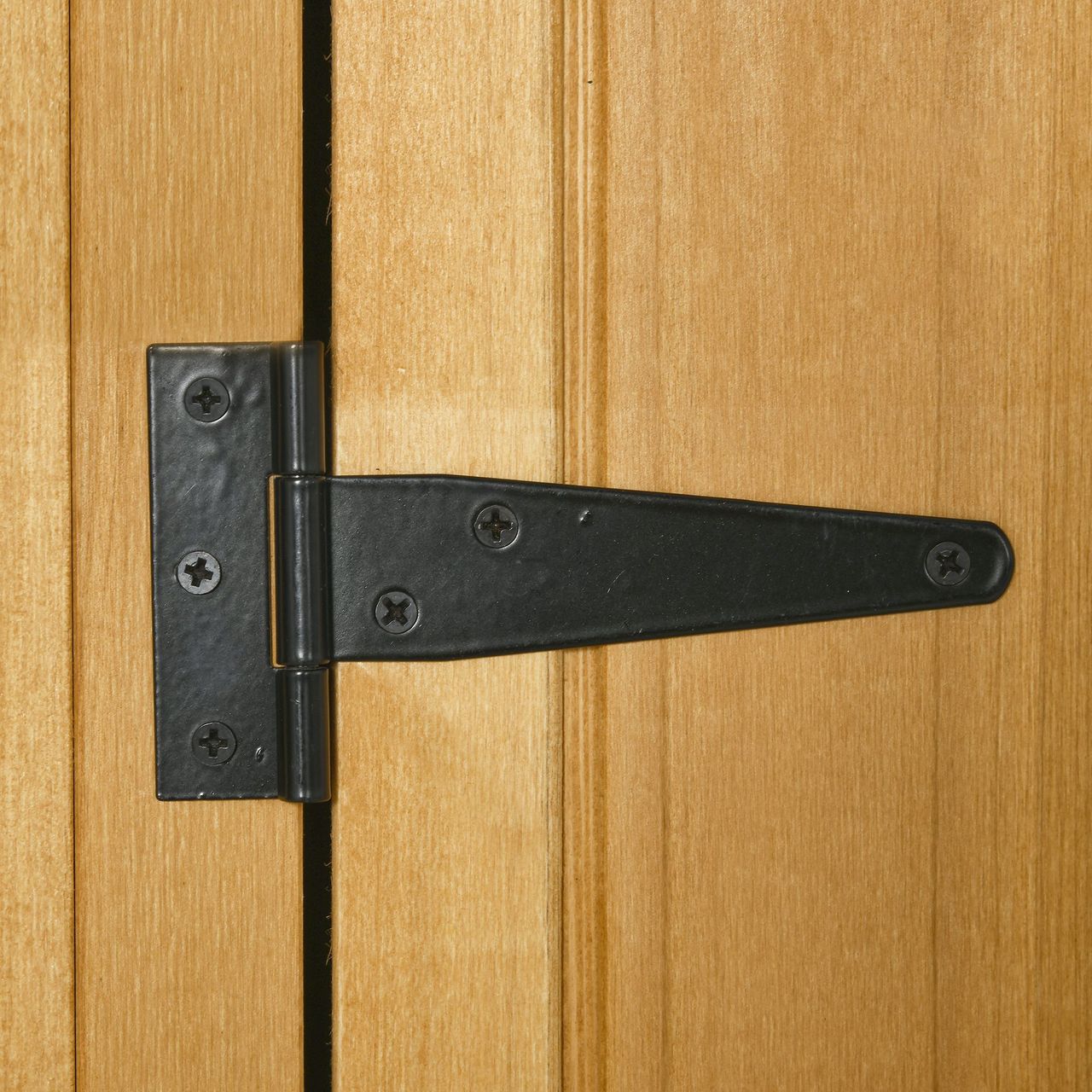 Outsunny Gartenschrank Geräteschuppen mit Fachböden Asphaltdach Holz Gelb