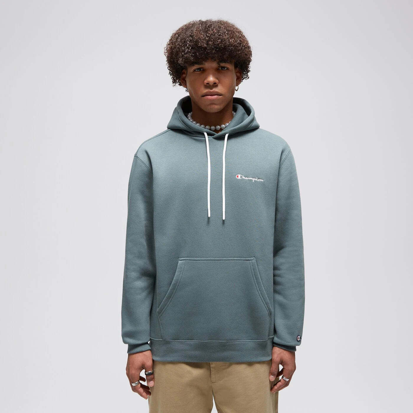 CHAMPION HOODIE HOODED SWEATSHIRT Grün