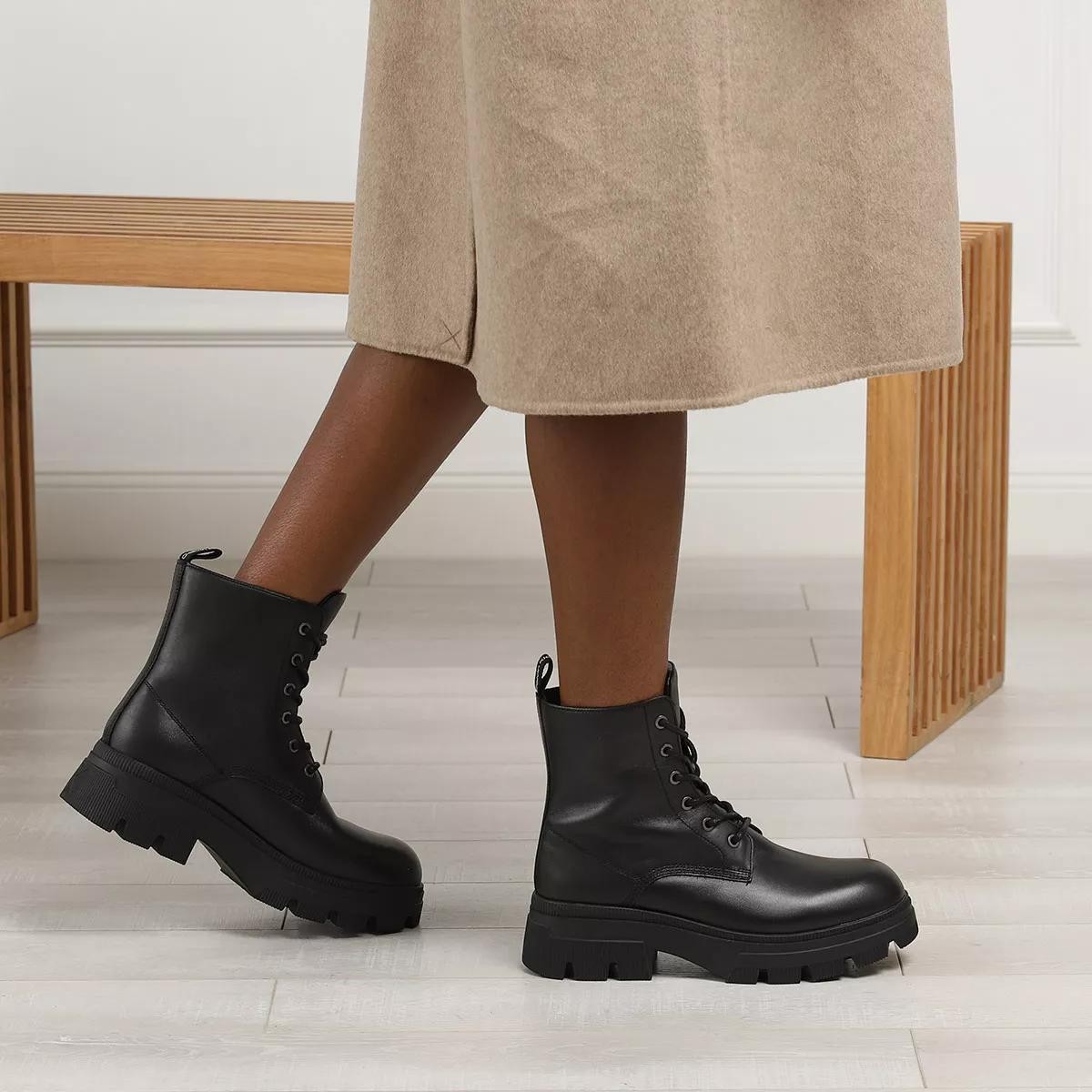CALVIN KLEIN Stiefeletten schwarz CHUNKY COMBAT LACEUP BOOT