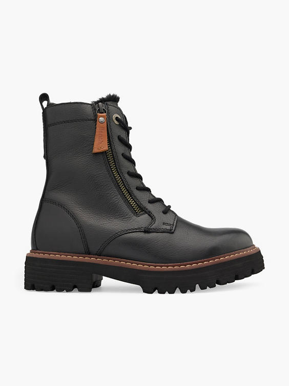 Bench Leder Schnürboots