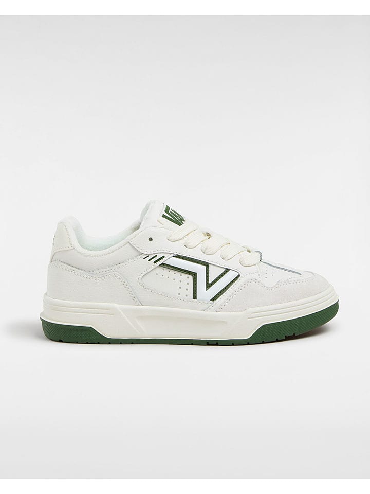 Vans Leder-Sneakers in Weiß günstig kaufen