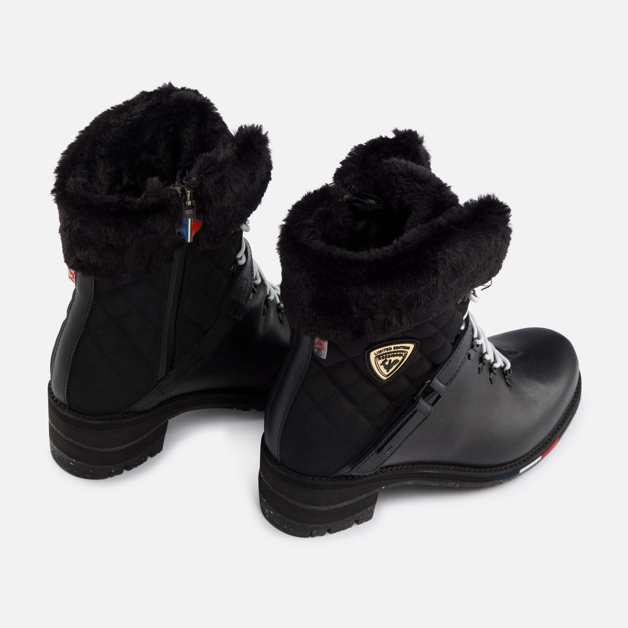 Bottines Megève Editions Limitées noires femme