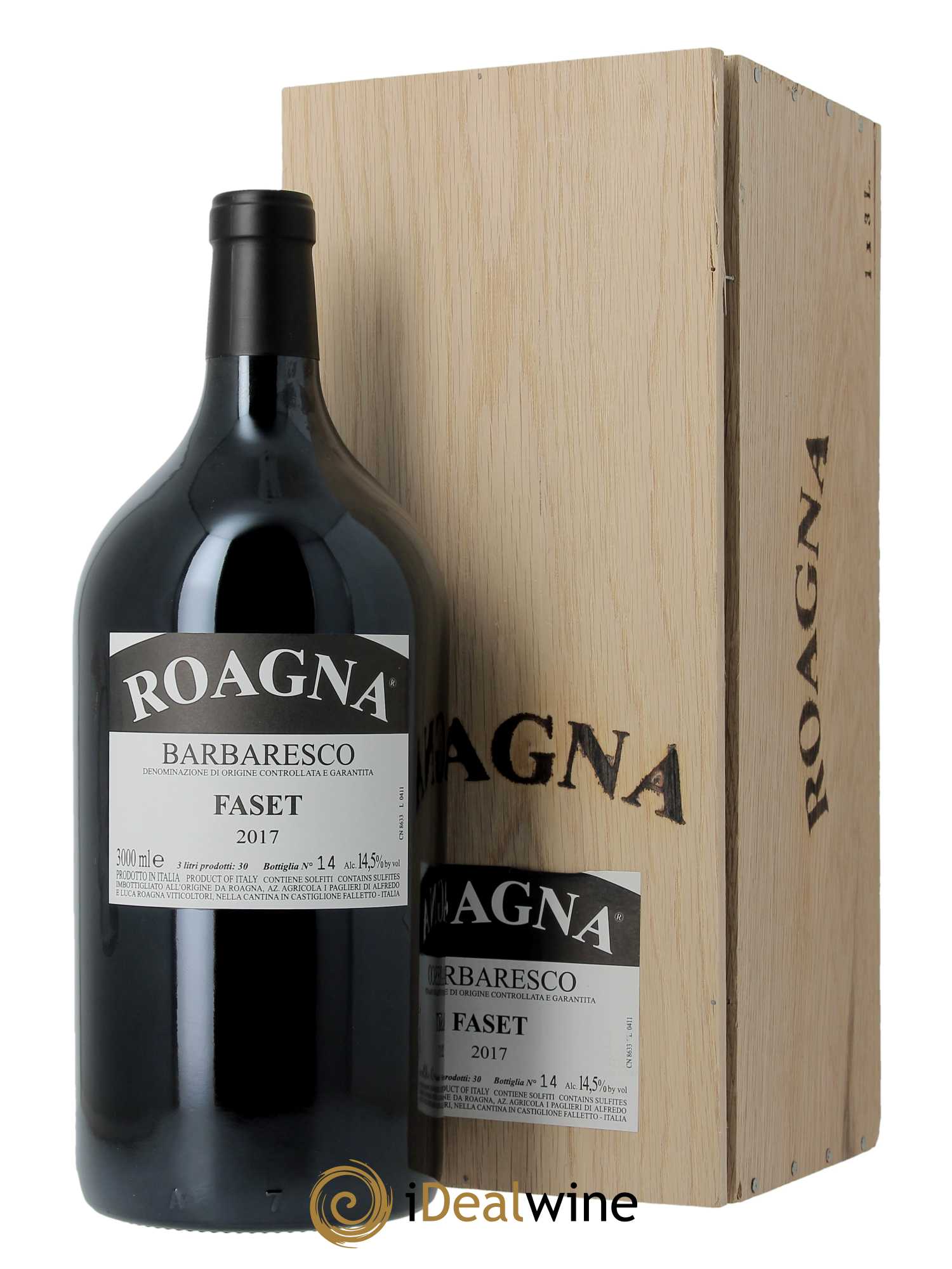 Barbaresco DOCG Faset Roagna  2017 - Lot de 1 Double-magnum