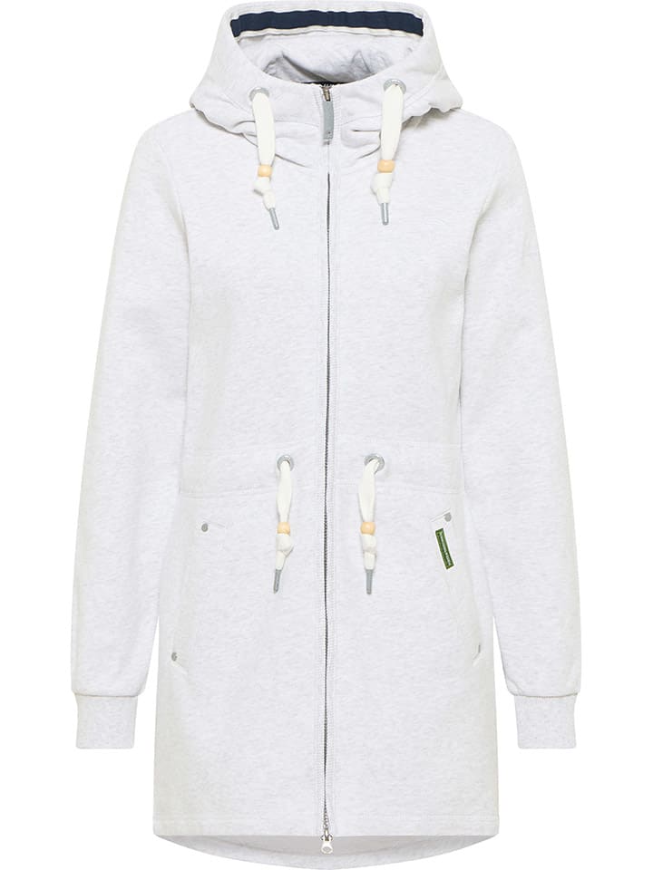 Schmuddelwedda Sweatmantel in Weiß günstig kaufen