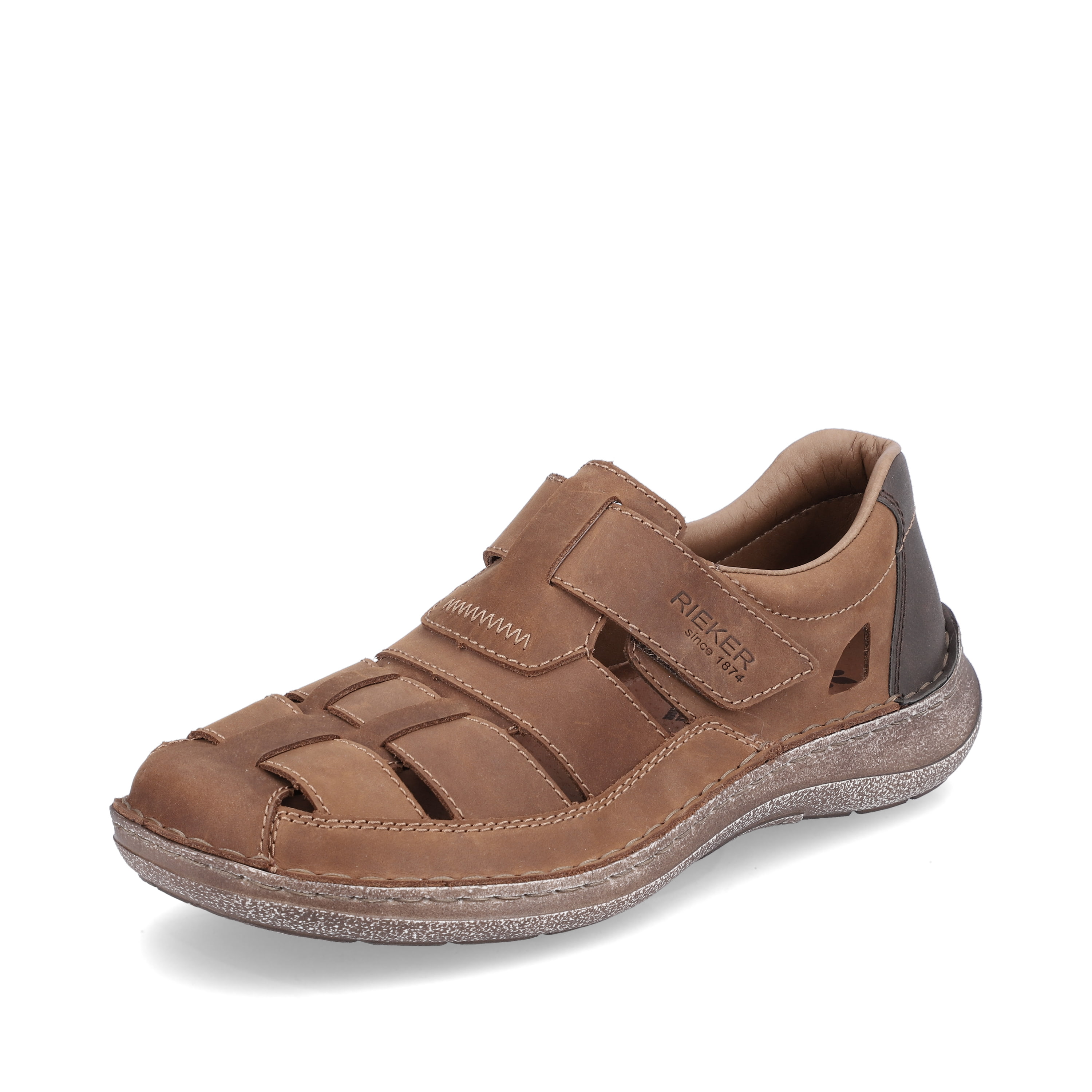 Rieker Herren Slipper espressobraun