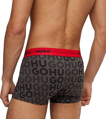 HUGO Boxershort TRUNK TRIPLET DESIGN 3er Pack