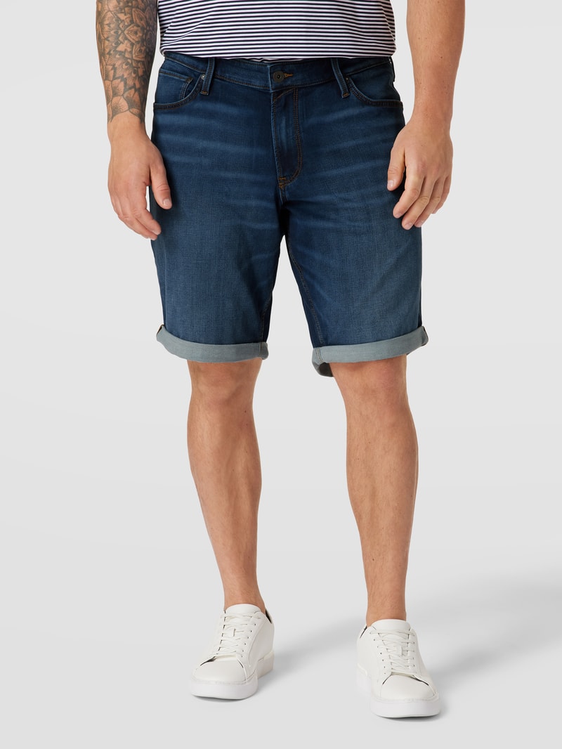 PLUS SIZE Jeansshorts mit Label-Patch in jeans