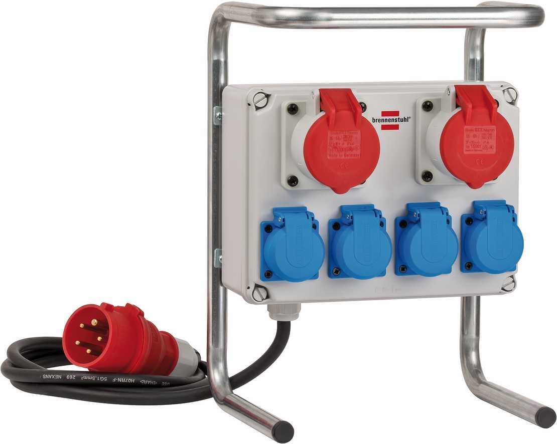 Brennerstuhl 1153750 Mini napájecí rozvaděč BKV 2/4 G IP44