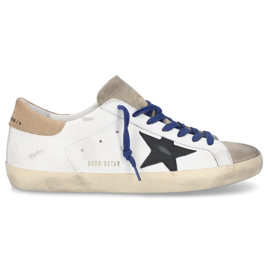 Golden Goose - Sneaker low SUPER-STAR Kalbsleder - weiß