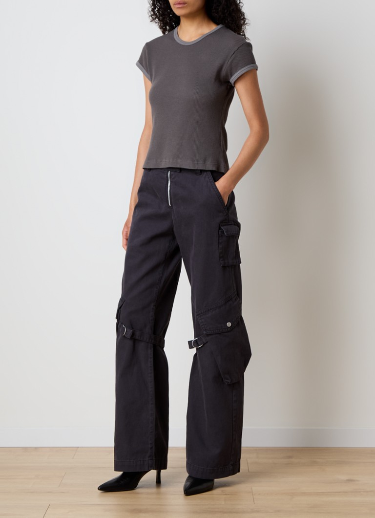 Acne Studiosin teksturoitu t-paita