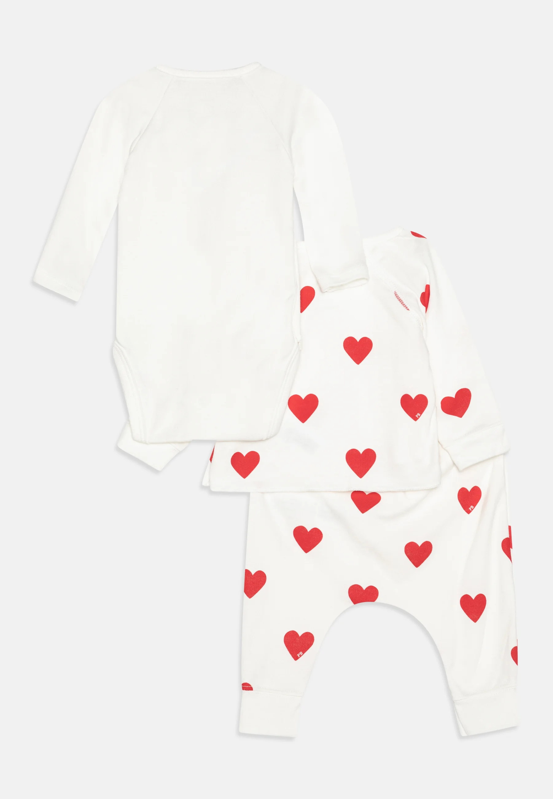 Petit Bateau BABY ENSEMBLE MALLA UNISEX SET - Pantalones