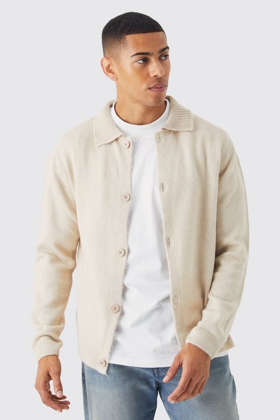 Cardigan mit Kragen