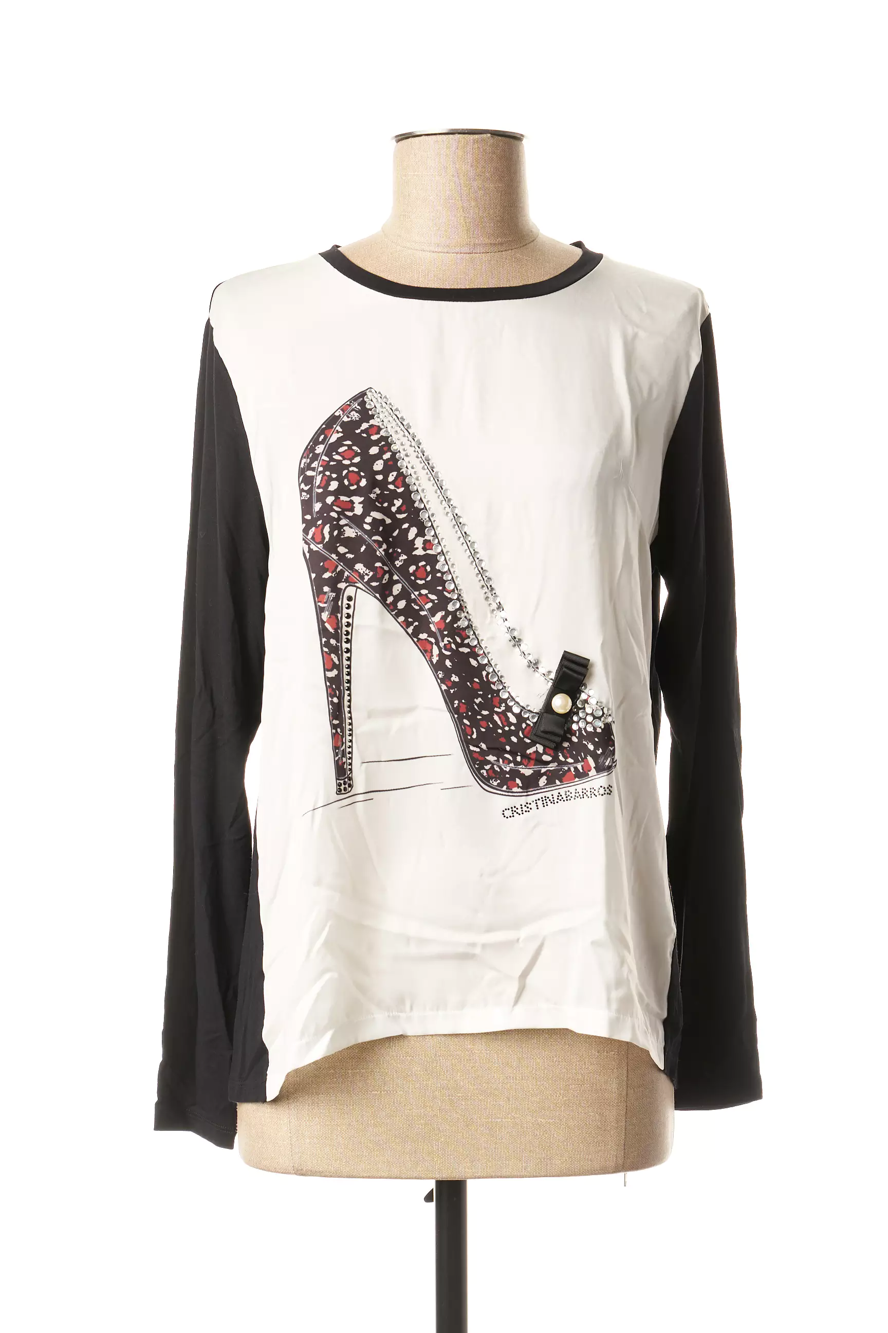 Cristina Barros Tshirts Femme couleur noir