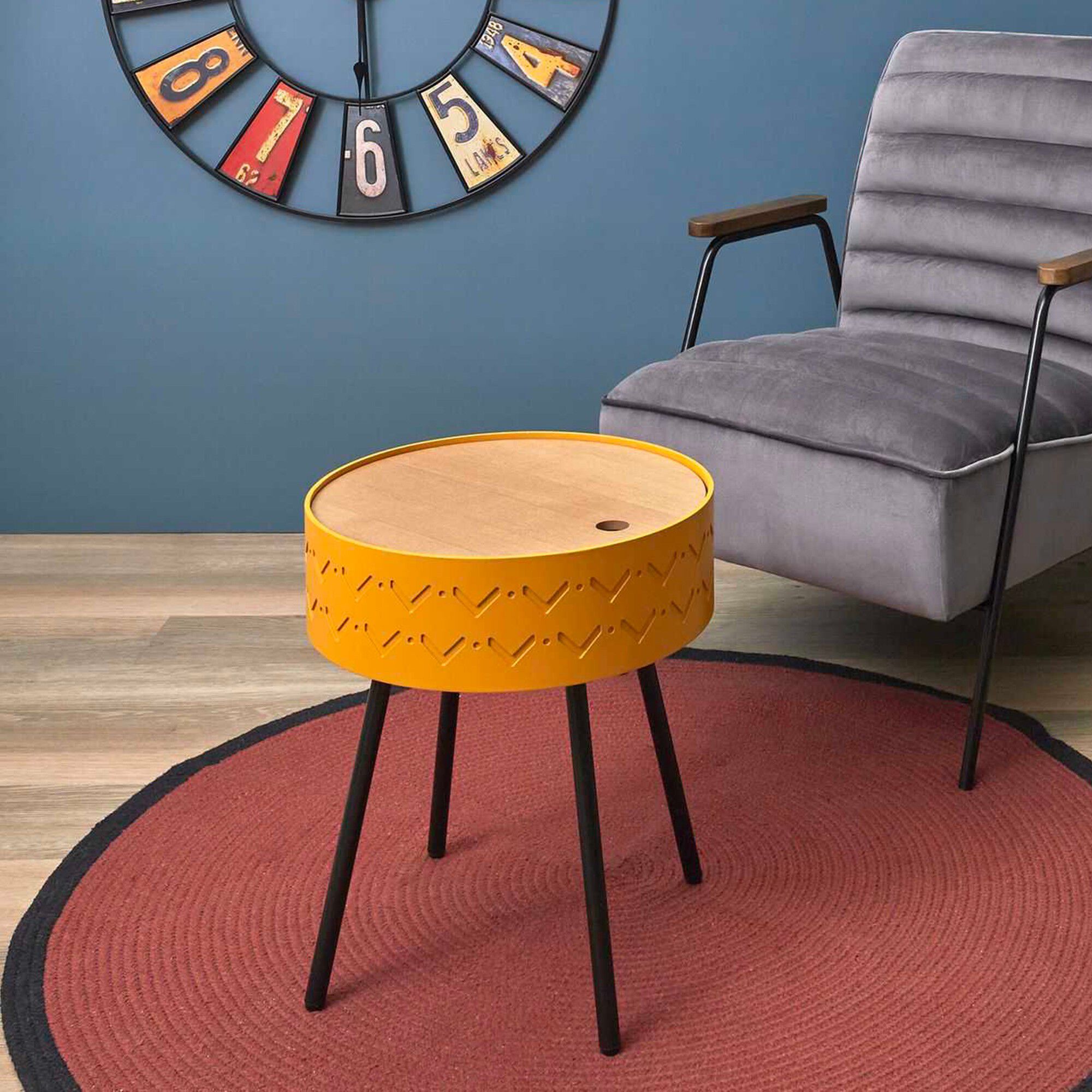 Table d’appoint-coffre déco