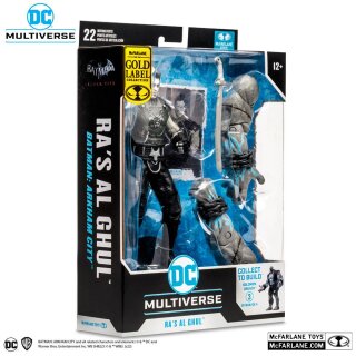 DC Gaming Build A Actionfigur Ra's Al Ghul Gold Label (Batman: Arkham City) 18 cm