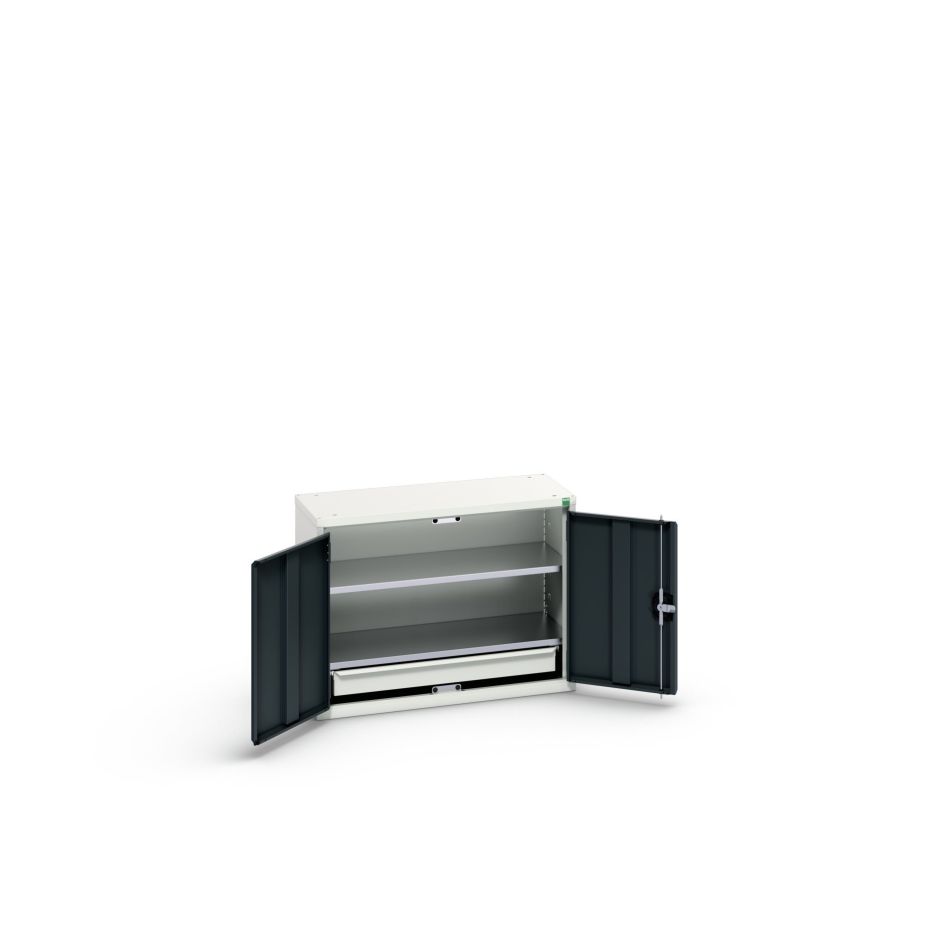 Bott 16929103.19 Dulap suspendat Verso eco 800x350x600mm 2 rafturi 1 sertar RAL 7016