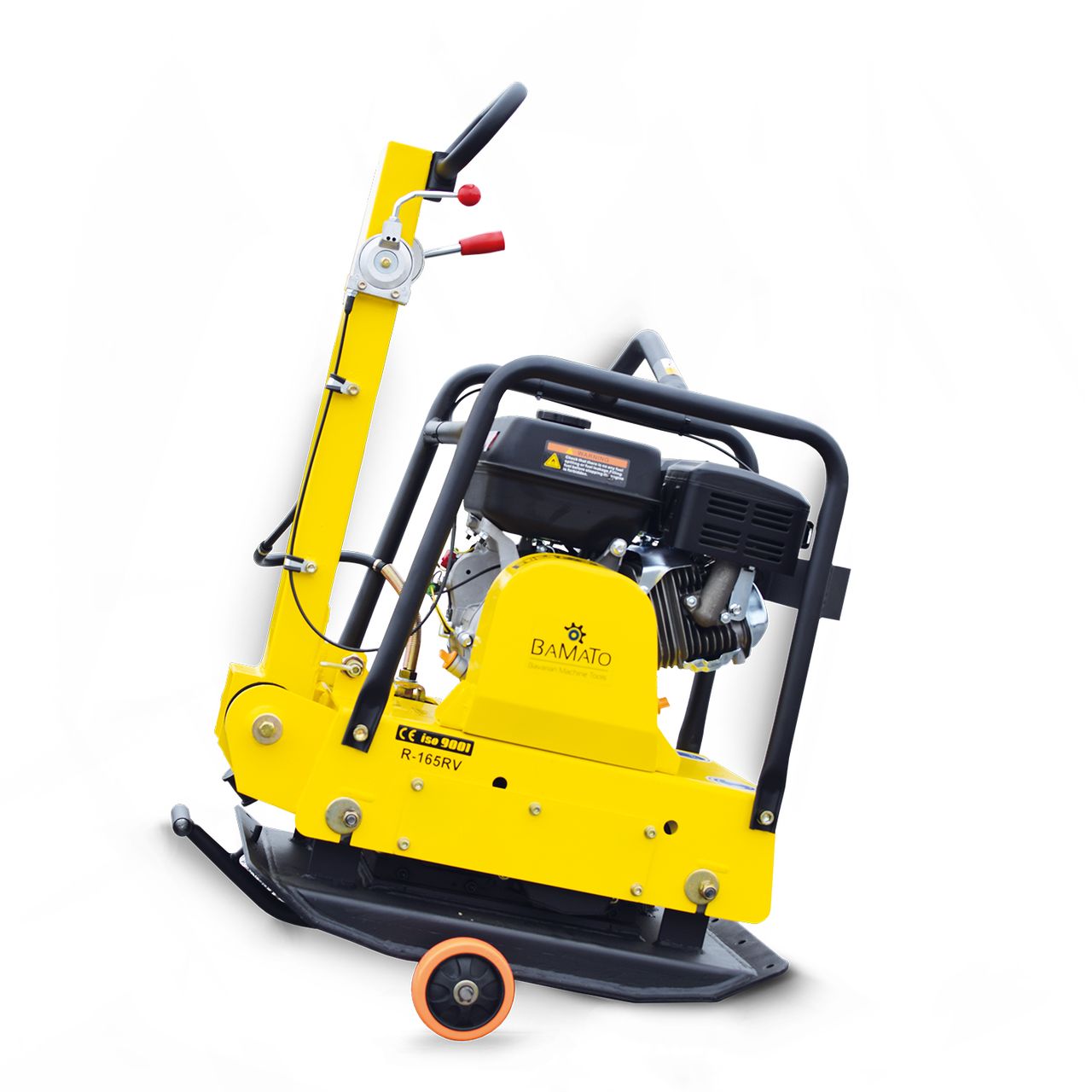 BAMATO Rüttelplatte R-165RV mit Vor- und Rücklauf