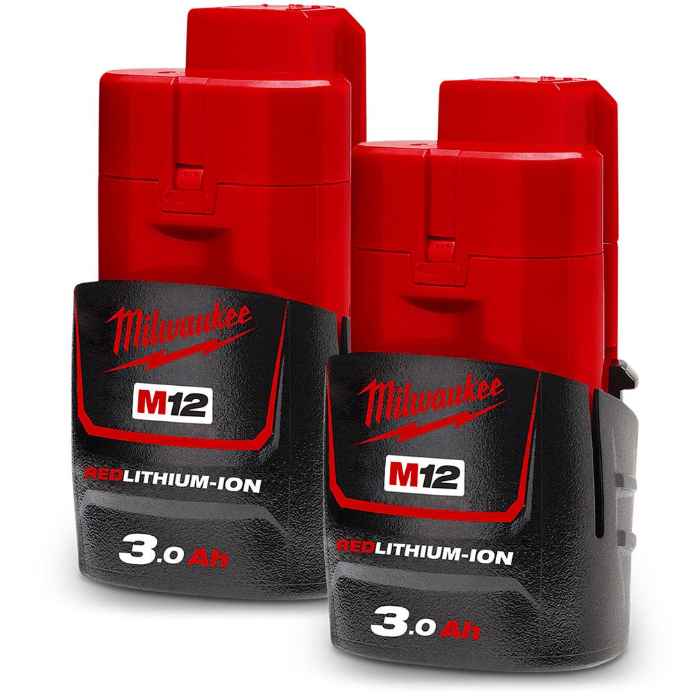 Conjunto de Chaves de Fenda Milwaukee 12V 3.0Ah 1/4