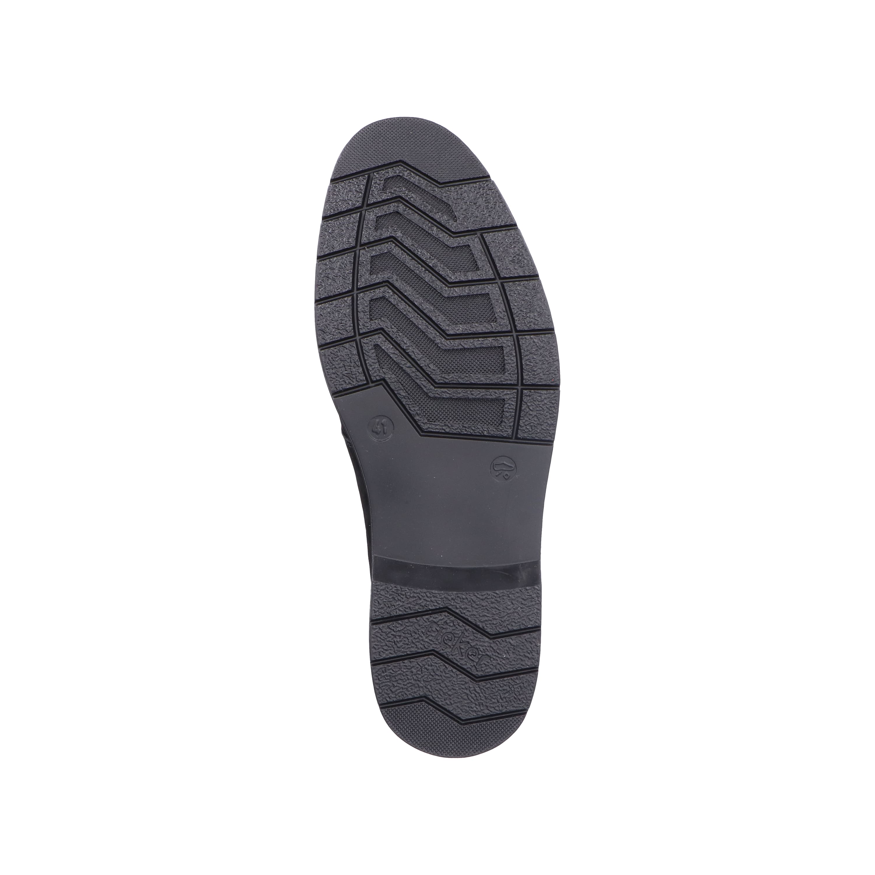 Rieker Herren Schnürschuhe tiefschwarz