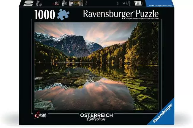 Puzzle 1000 Teile - Naturjuwel Piburger See
