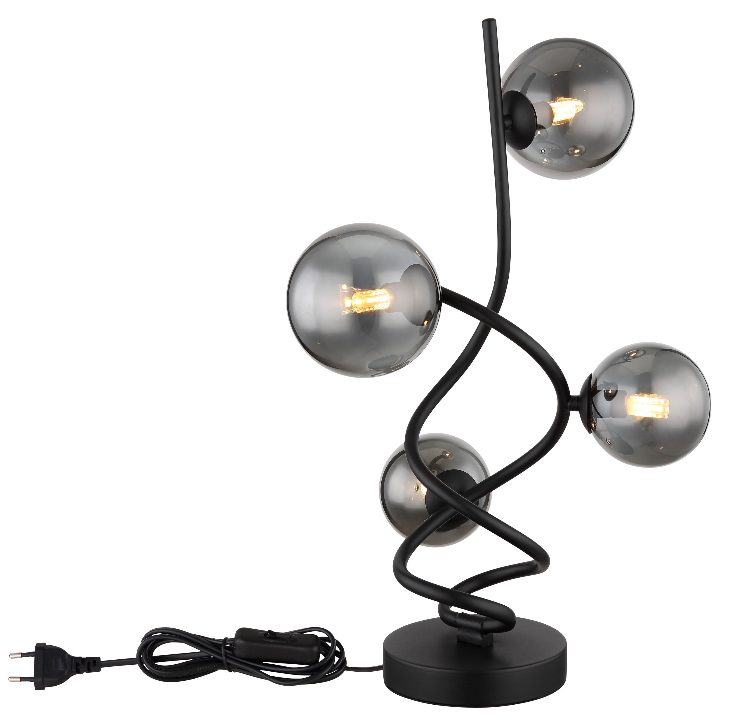 GloboLED-Tischleuchte 4flg
