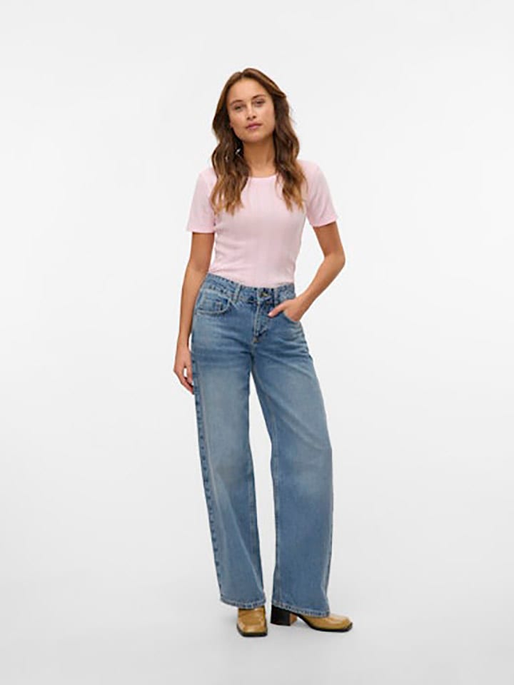 Vero Moda Shirt in Rosé günstig kaufen