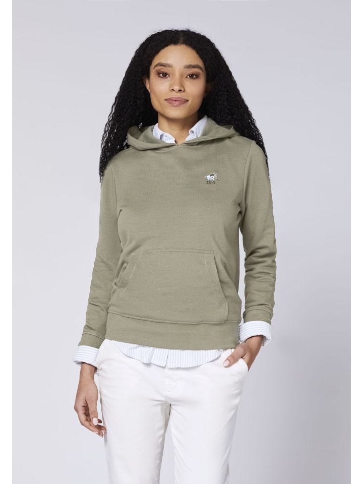 Polo Sylt Kapuzenpullover in Grün günstig kaufen
