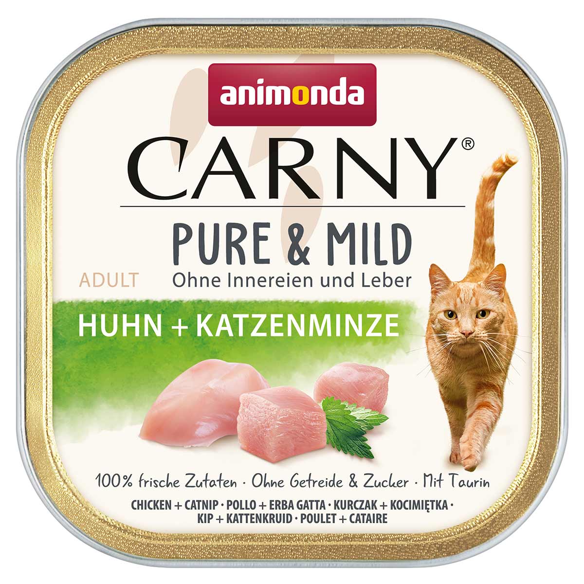 animonda Carny Pure & Mild Adult Huhn + Katzenminze bei ZooRoyal