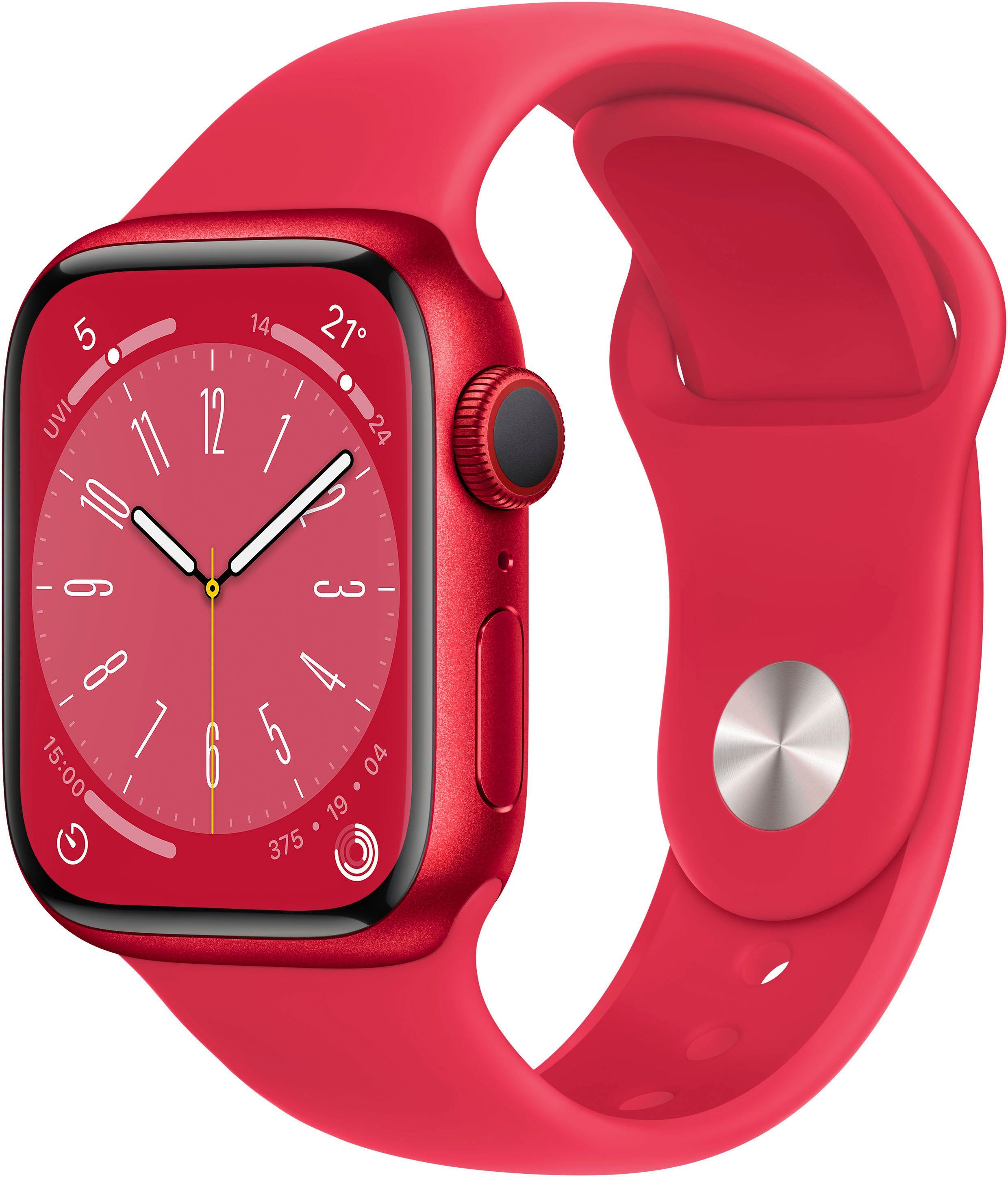 Apple Watch Series 8 GPS + Cellular 41mm Watch, Die Zukunft der Gesundheit. Am Handgelenk.