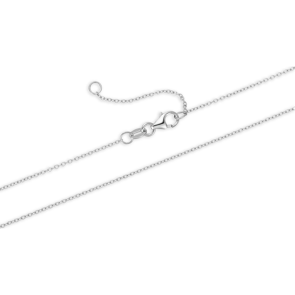 Valeria Chaînette 375 Or blanc collier