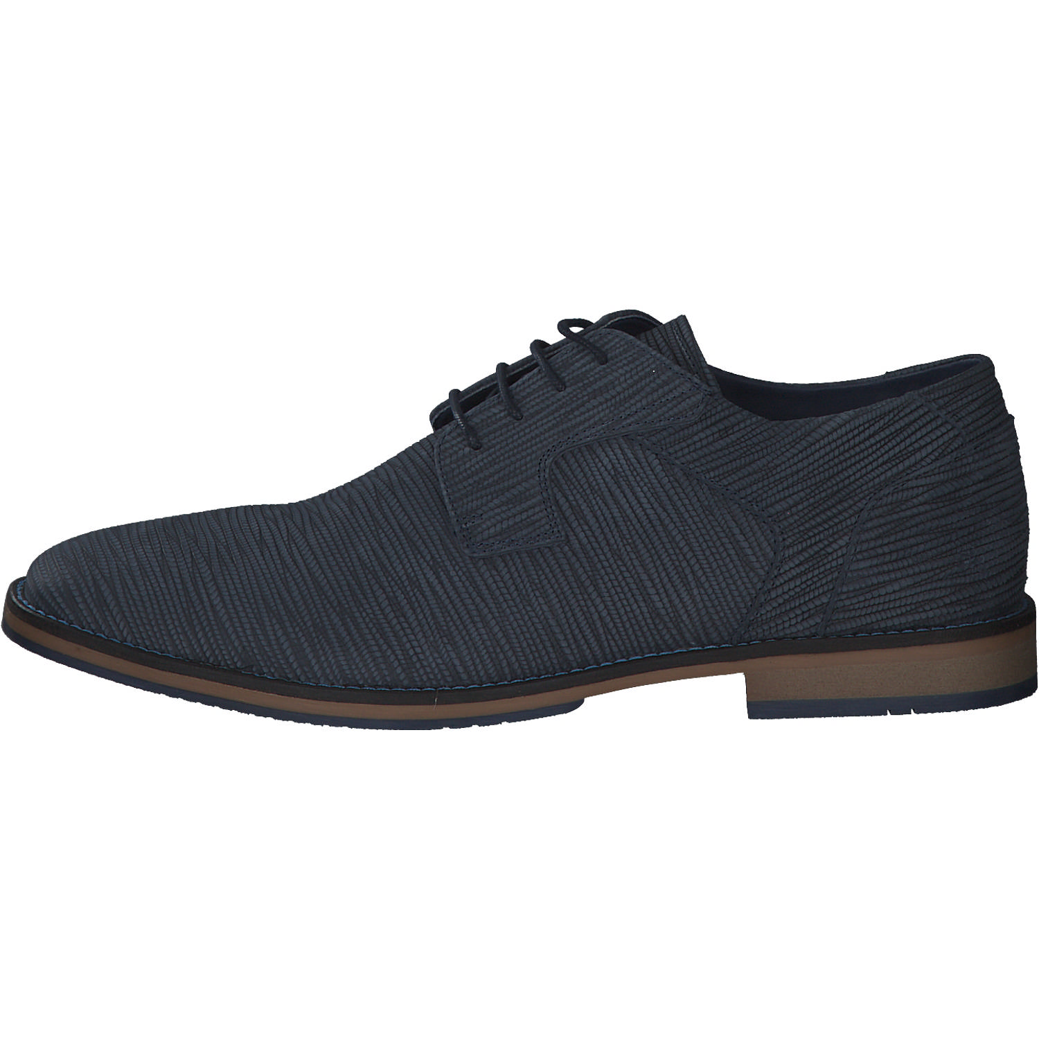 Shoes Unlimited 663 K2 1008A, Klassische Halbschuhe, Herren, Blau/grau