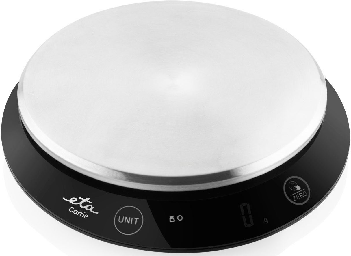 eta Küchenwaage ETA777790000 Carrie, (1-tlg), bis 5kg, Genauigkeit 1g, TARE, Touch-Steuerung