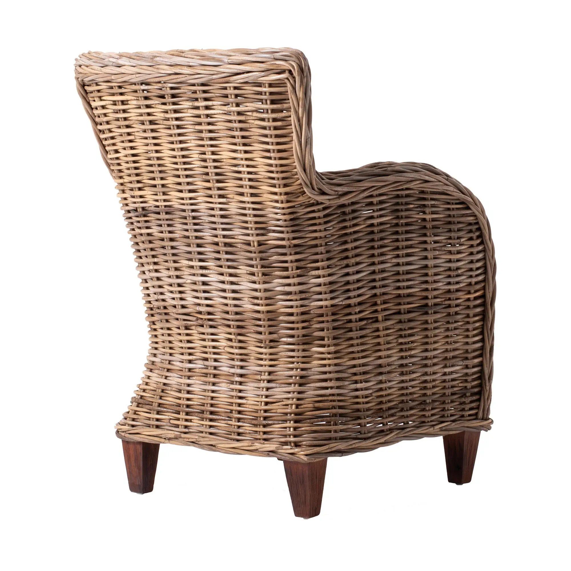 Novasolo Rattanstuhl Wickerworks (2er-Set Stühle, 2 St), Standard Rückenlehne, Baron, Baron Stuhl (2er-Set)