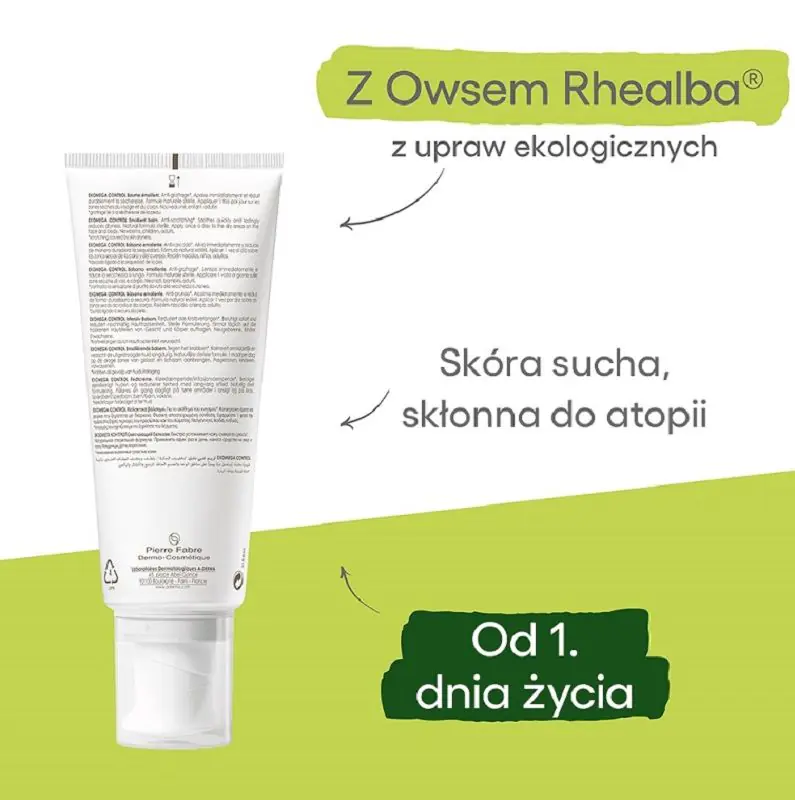 A-Derma Exomega Control balzamas minkštinamasis, 200 ml