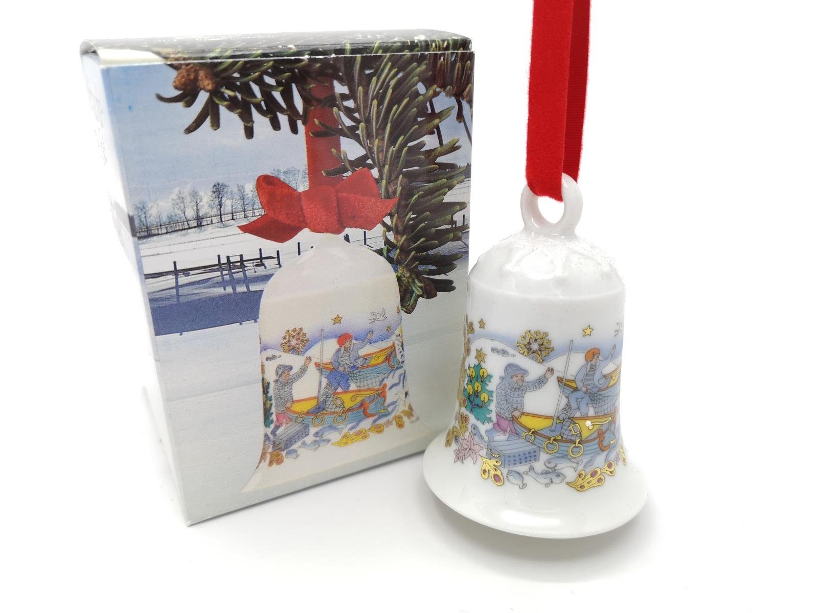 Hutschenreuther Christbaumschmuck Glocke 1984 in OVP - 1984