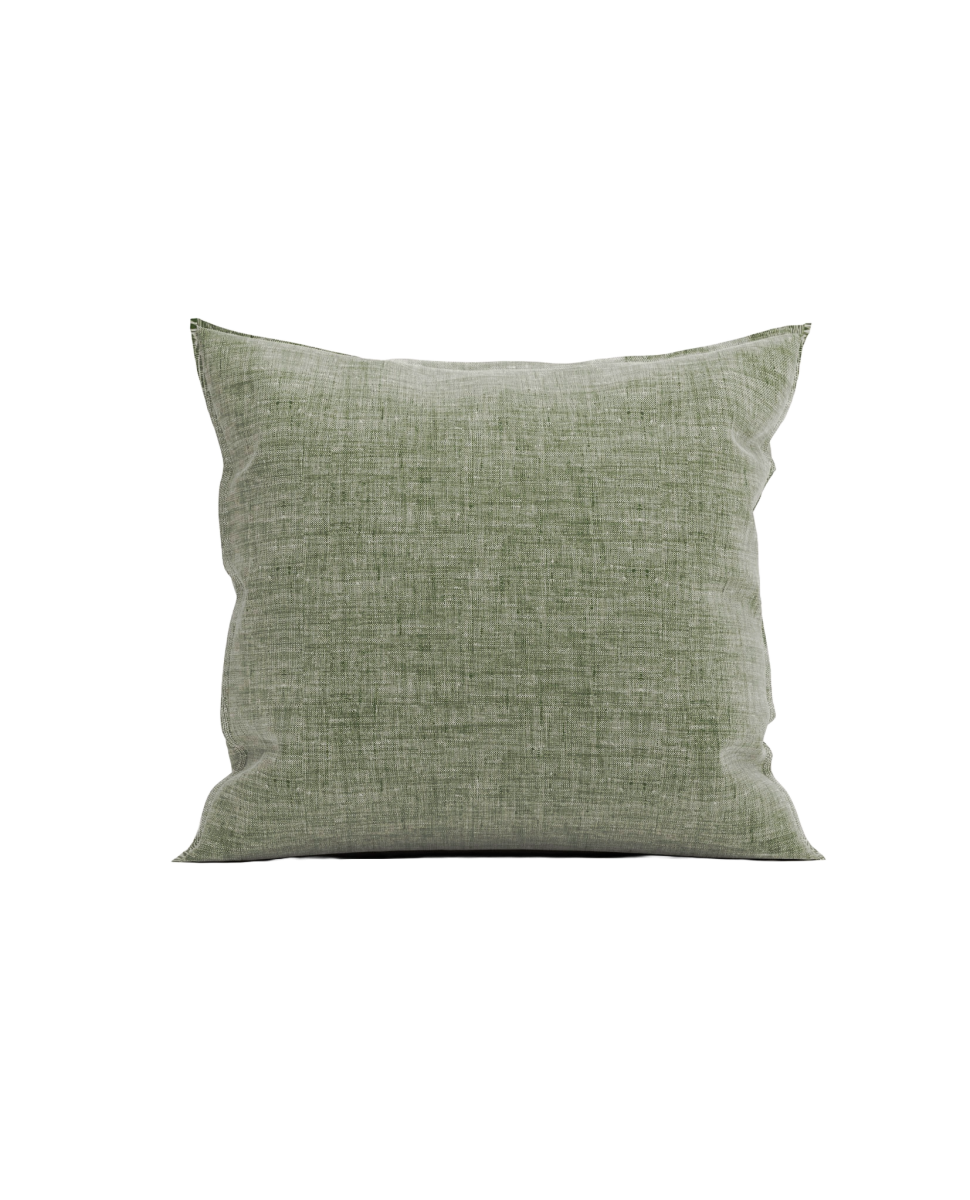 Zo!Home Kissenhülle Lino Army Green 50 x 50 cm