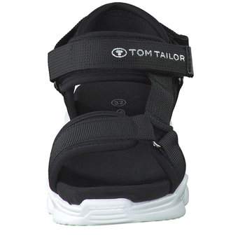 Tom Tailor Trekkingsandale in schwarz