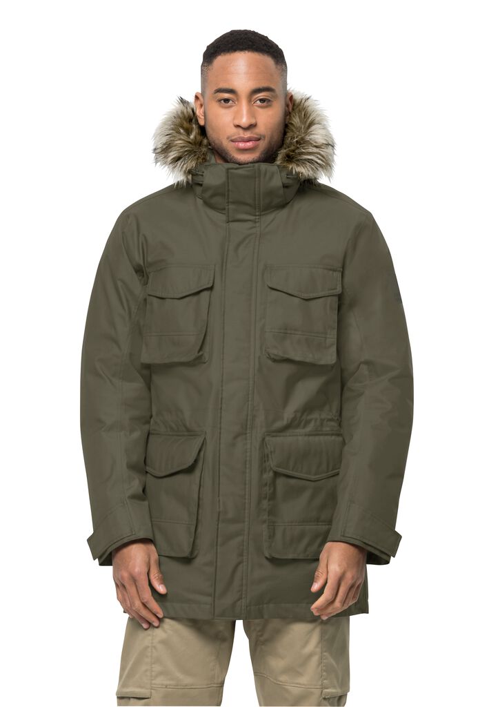 WINTERFROST DOWN PARKA M Wasserdichter Daunenmantel Herren